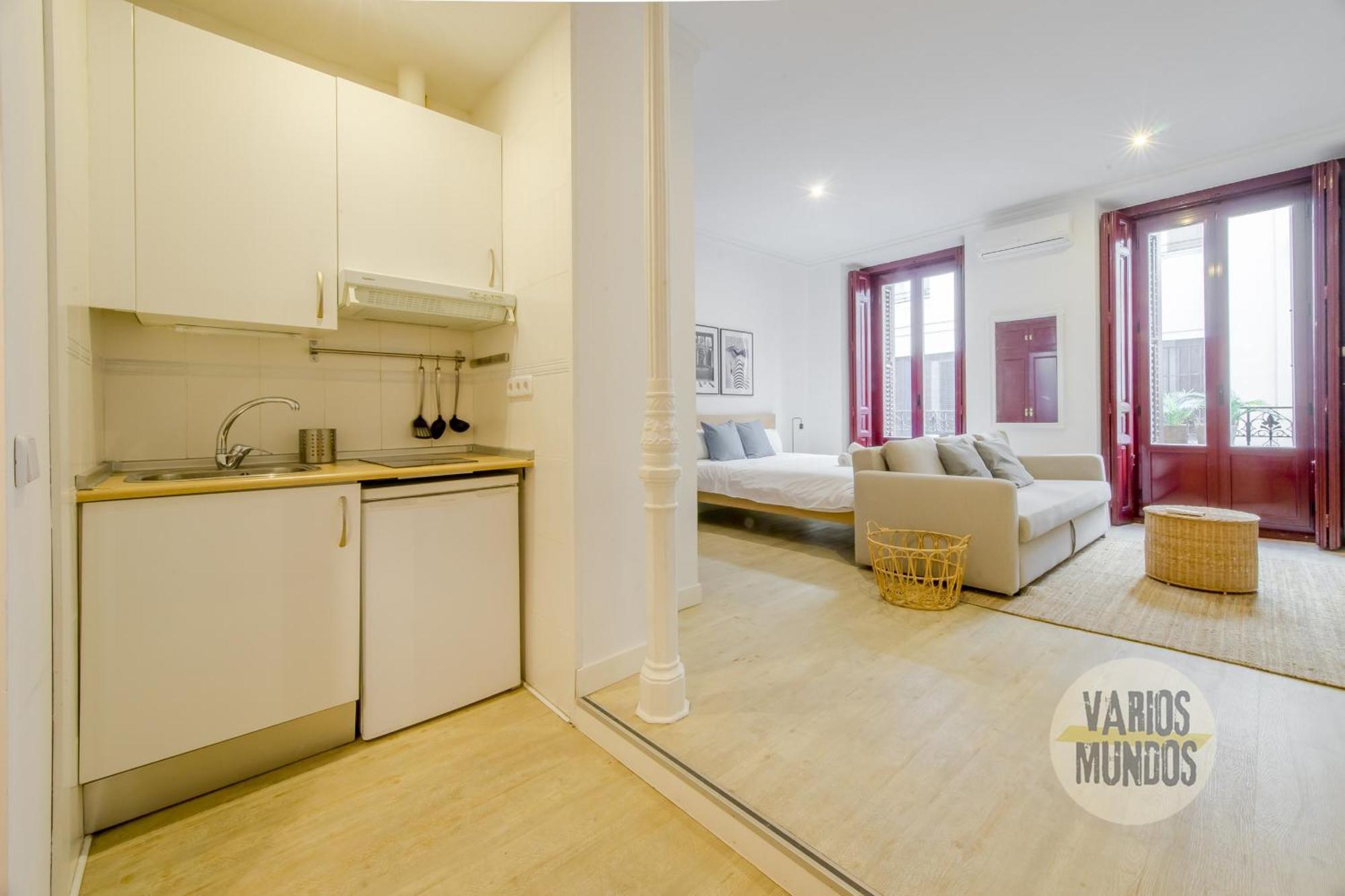 מדריד Beautiful Loft Para 3Pax En Huertas-Cortes מראה חיצוני תמונה