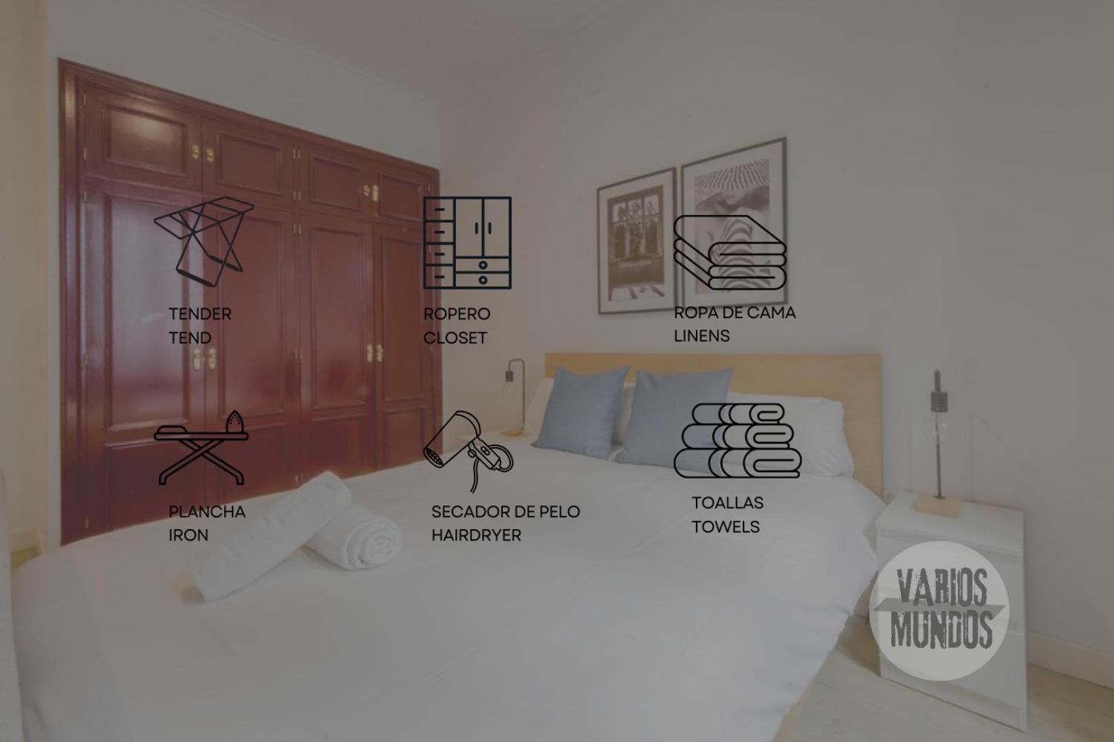 מדריד Beautiful Loft Para 3Pax En Huertas-Cortes מראה חיצוני תמונה